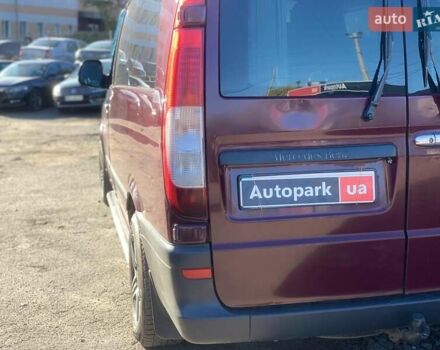 Красный Мерседес Вито, объемом двигателя 2.2 л и пробегом 261 тыс. км за 8990 $, фото 31 на Automoto.ua