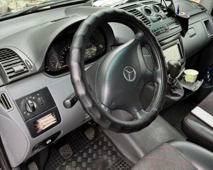 Красный Мерседес Вито, объемом двигателя 2.15 л и пробегом 260 тыс. км за 9500 $, фото 3 на Automoto.ua