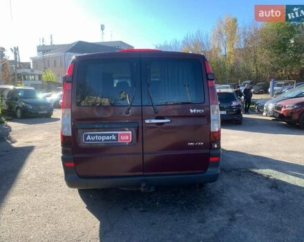 Красный Мерседес Вито, объемом двигателя 2.2 л и пробегом 261 тыс. км за 8990 $, фото 9 на Automoto.ua