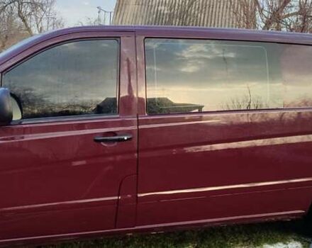 Красный Мерседес Вито, объемом двигателя 2.15 л и пробегом 239 тыс. км за 9000 $, фото 7 на Automoto.ua