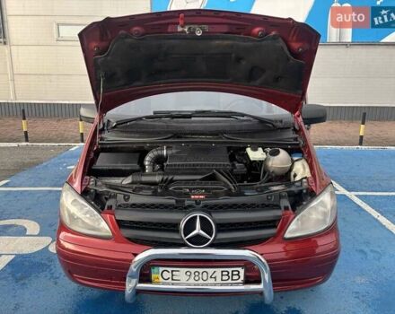 Красный Мерседес Вито, объемом двигателя 2.2 л и пробегом 333 тыс. км за 9700 $, фото 6 на Automoto.ua