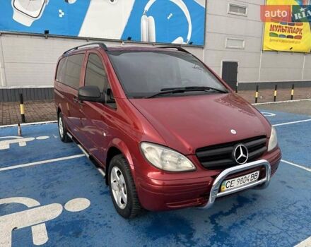 Красный Мерседес Вито, объемом двигателя 2.2 л и пробегом 333 тыс. км за 9700 $, фото 10 на Automoto.ua