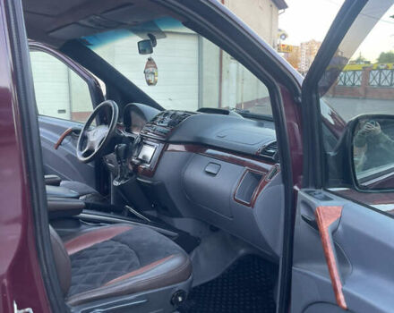 Красный Мерседес Вито, объемом двигателя 2.15 л и пробегом 340 тыс. км за 10800 $, фото 6 на Automoto.ua