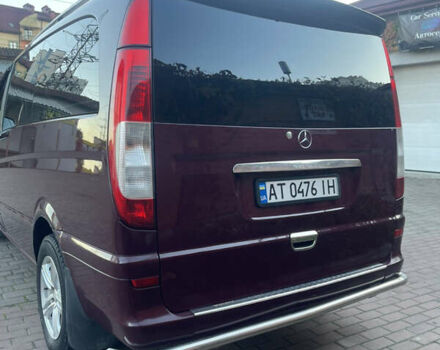Красный Мерседес Вито, объемом двигателя 2.15 л и пробегом 340 тыс. км за 10800 $, фото 4 на Automoto.ua