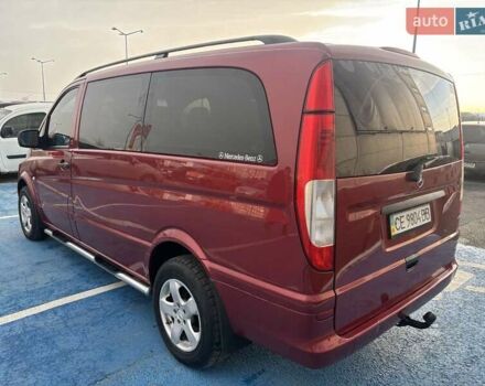 Красный Мерседес Вито, объемом двигателя 2.2 л и пробегом 333 тыс. км за 9700 $, фото 9 на Automoto.ua
