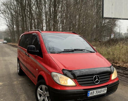 Красный Мерседес Вито, объемом двигателя 2.15 л и пробегом 389 тыс. км за 7750 $, фото 8 на Automoto.ua