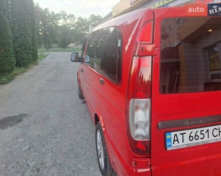 Червоний Мерседес Віто, об'ємом двигуна 2.15 л та пробігом 393 тис. км за 8200 $, фото 12 на Automoto.ua