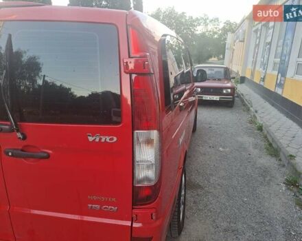 Червоний Мерседес Віто, об'ємом двигуна 2.15 л та пробігом 393 тис. км за 8200 $, фото 11 на Automoto.ua