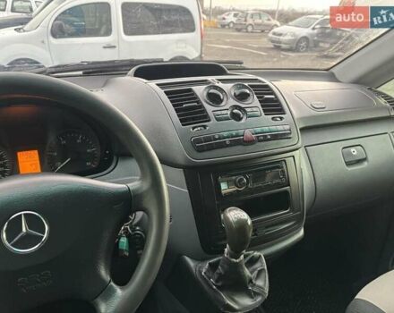 Красный Мерседес Вито, объемом двигателя 2.2 л и пробегом 333 тыс. км за 9700 $, фото 11 на Automoto.ua