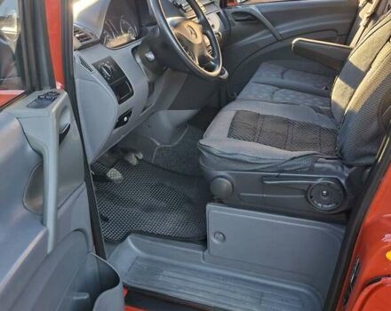 Красный Мерседес Вито, объемом двигателя 2.2 л и пробегом 401 тыс. км за 8999 $, фото 18 на Automoto.ua