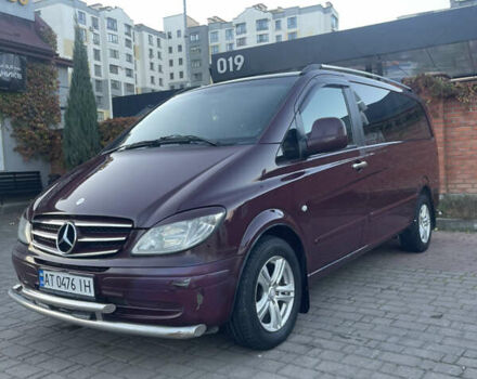 Красный Мерседес Вито, объемом двигателя 2.15 л и пробегом 340 тыс. км за 10800 $, фото 3 на Automoto.ua