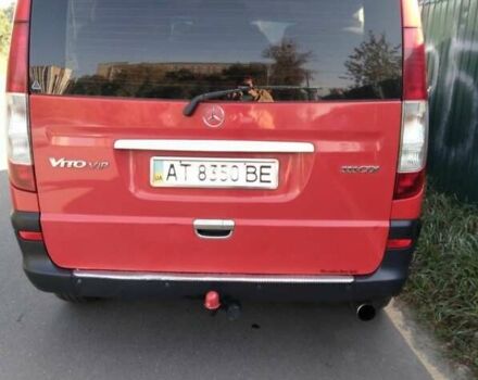 Червоний Мерседес Віто, об'ємом двигуна 2.2 л та пробігом 277 тис. км за 8300 $, фото 2 на Automoto.ua