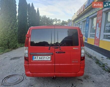 Червоний Мерседес Віто, об'ємом двигуна 2.15 л та пробігом 393 тис. км за 8200 $, фото 1 на Automoto.ua