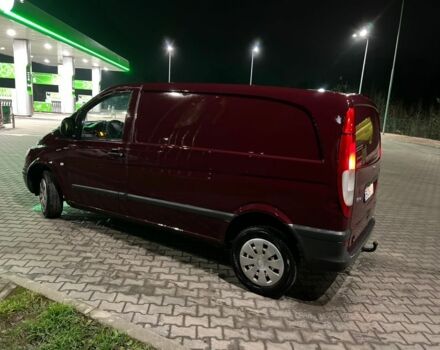 Красный Мерседес Вито, объемом двигателя 2.1 л и пробегом 223 тыс. км за 3800 $, фото 6 на Automoto.ua