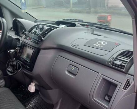 Красный Мерседес Вито, объемом двигателя 2.2 л и пробегом 320 тыс. км за 9500 $, фото 3 на Automoto.ua