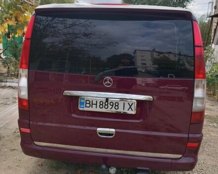 Красный Мерседес Вито, объемом двигателя 2.1 л и пробегом 1 тыс. км за 10000 $, фото 3 на Automoto.ua