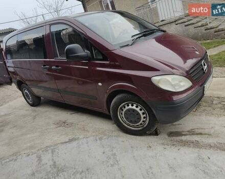 Червоний Мерседес Віто, об'ємом двигуна 2.2 л та пробігом 352 тис. км за 10500 $, фото 13 на Automoto.ua