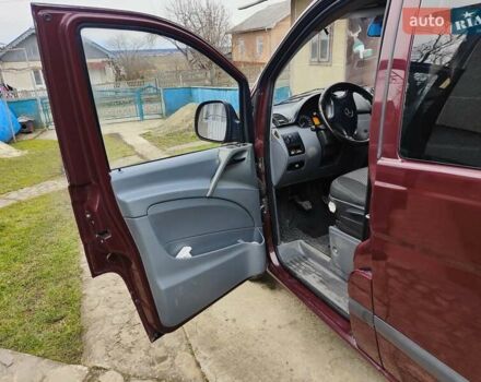 Червоний Мерседес Віто, об'ємом двигуна 2.2 л та пробігом 352 тис. км за 10500 $, фото 16 на Automoto.ua