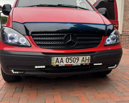 Красный Мерседес Вито, объемом двигателя 2.15 л и пробегом 360 тыс. км за 12000 $, фото 9 на Automoto.ua