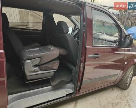 Червоний Мерседес Віто, об'ємом двигуна 2.2 л та пробігом 352 тис. км за 10500 $, фото 8 на Automoto.ua