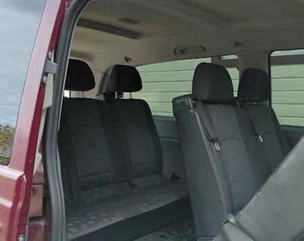 Красный Мерседес Вито, объемом двигателя 2.15 л и пробегом 350 тыс. км за 9200 $, фото 5 на Automoto.ua