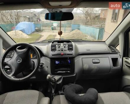 Червоний Мерседес Віто, об'ємом двигуна 2.2 л та пробігом 352 тис. км за 10500 $, фото 4 на Automoto.ua