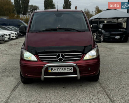 Мерседес Вито 2008 в Житомире на Automoto.ua Красный Мерседес Вито, объемом двигателя 3 л и пробегом 328 тыс. км за 11250 $, фото 4 на Automoto.ua