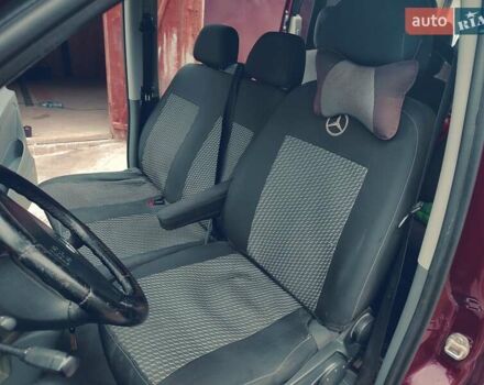 Червоний Мерседес Віто, об'ємом двигуна 2.2 л та пробігом 352 тис. км за 10500 $, фото 14 на Automoto.ua