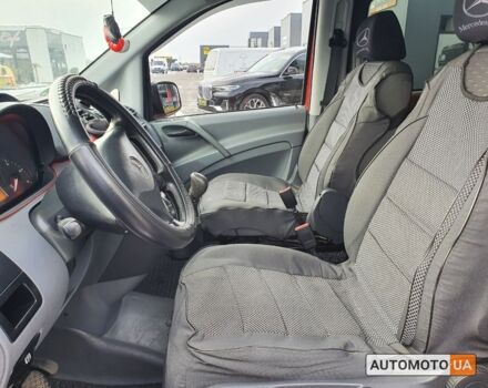 Червоний Мерседес Віто, об'ємом двигуна 2.2 л та пробігом 237 тис. км за 12000 $, фото 12 на Automoto.ua