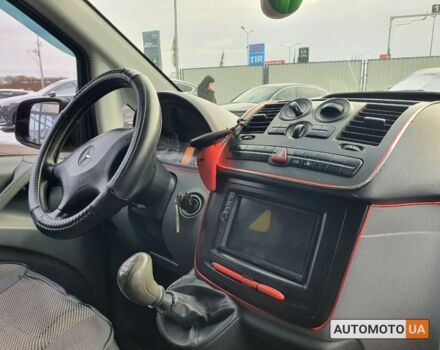 Червоний Мерседес Віто, об'ємом двигуна 2.2 л та пробігом 237 тис. км за 12000 $, фото 20 на Automoto.ua