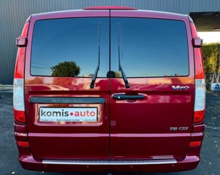 Мерседес Вито 2010 в Виннице на Automoto.ua Красный Мерседес Вито, объемом двигателя 2.2 л и пробегом 357 тыс. км за 14799 $, фото 2 на Automoto.ua