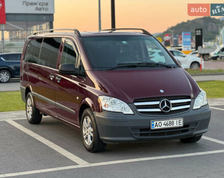 Червоний Мерседес Віто, об'ємом двигуна 2.14 л та пробігом 362 тис. км за 13900 $, фото 2 на Automoto.ua