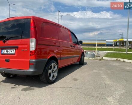 Красный Мерседес Вито, объемом двигателя 2.14 л и пробегом 270 тыс. км за 6999 $, фото 7 на Automoto.ua