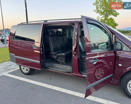 Червоний Мерседес Віто, об'ємом двигуна 2.14 л та пробігом 362 тис. км за 13900 $, фото 17 на Automoto.ua