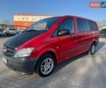 Красный Мерседес Вито, объемом двигателя 2.2 л и пробегом 250 тыс. км за 11500 $, фото 1 на Automoto.ua