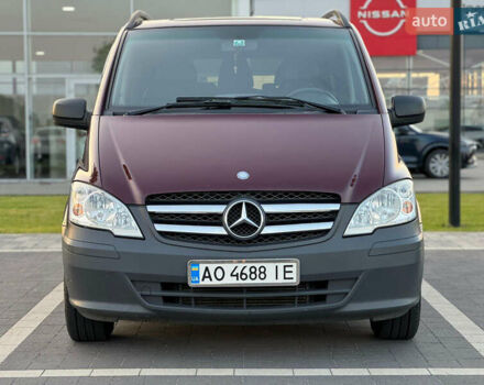 Червоний Мерседес Віто, об'ємом двигуна 2.14 л та пробігом 362 тис. км за 13900 $, фото 1 на Automoto.ua