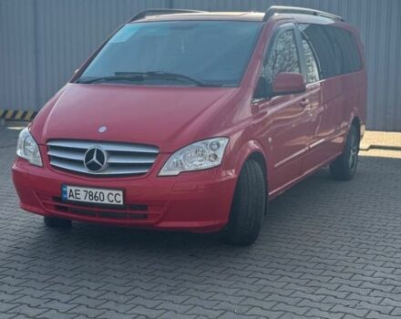 Красный Мерседес Вито, объемом двигателя 2.1 л и пробегом 460 тыс. км за 14999 $, фото 4 на Automoto.ua