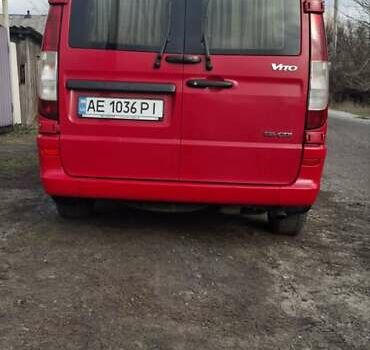 Червоний Мерседес Віто, об'ємом двигуна 2.14 л та пробігом 336 тис. км за 13200 $, фото 5 на Automoto.ua