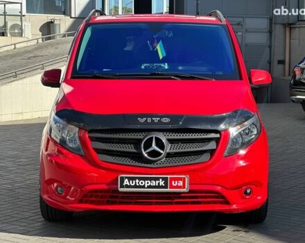 Червоний Мерседес Віто, об'ємом двигуна 2.1 л та пробігом 315 тис. км за 18940 $, фото 1 на Automoto.ua
