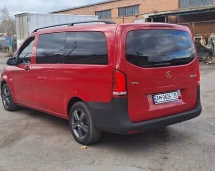 Красный Мерседес Вито, объемом двигателя 2.15 л и пробегом 260 тыс. км за 26999 $, фото 20 на Automoto.ua