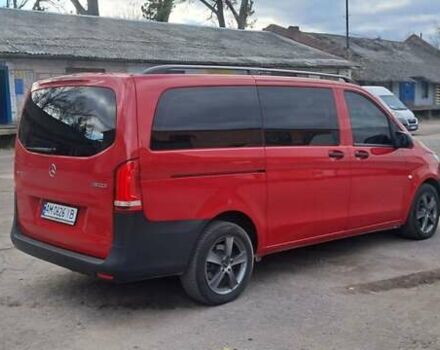 Красный Мерседес Вито, объемом двигателя 2.15 л и пробегом 260 тыс. км за 26999 $, фото 21 на Automoto.ua