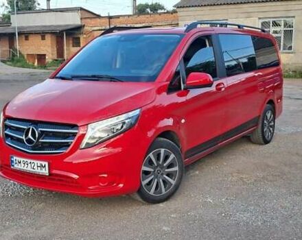 Червоний Мерседес Віто, об'ємом двигуна 2 л та пробігом 150 тис. км за 32500 $, фото 12 на Automoto.ua