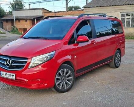 Червоний Мерседес Віто, об'ємом двигуна 2 л та пробігом 150 тис. км за 32500 $, фото 11 на Automoto.ua