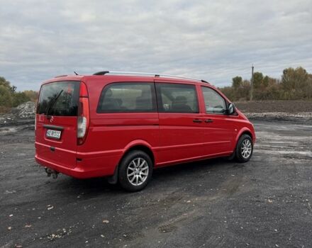 Красный Мерседес Вито, объемом двигателя 2.1 л и пробегом 440 тыс. км за 6000 $, фото 4 на Automoto.ua