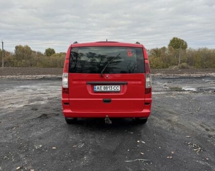 Красный Мерседес Вито, объемом двигателя 2.1 л и пробегом 440 тыс. км за 6000 $, фото 5 на Automoto.ua