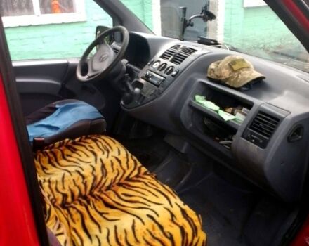 Червоний Мерседес Віто, об'ємом двигуна 2.3 л та пробігом 57 тис. км за 4000 $, фото 2 на Automoto.ua