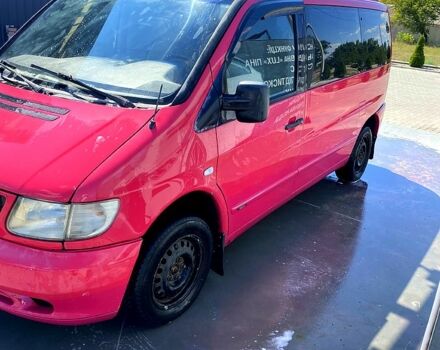 Червоний Мерседес Віто, об'ємом двигуна 2.3 л та пробігом 307 тис. км за 5200 $, фото 1 на Automoto.ua