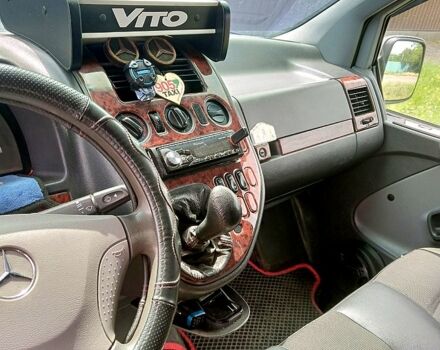 Красный Мерседес Вито, объемом двигателя 2.2 л и пробегом 200 тыс. км за 5200 $, фото 7 на Automoto.ua