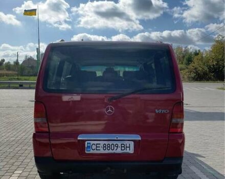 Красный Мерседес Вито, объемом двигателя 2.3 л и пробегом 400 тыс. км за 5500 $, фото 3 на Automoto.ua