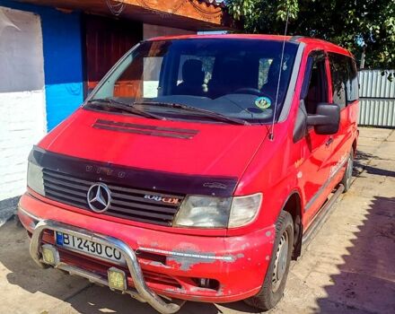 Красный Мерседес Вито, объемом двигателя 2.1 л и пробегом 341 тыс. км за 3500 $, фото 2 на Automoto.ua